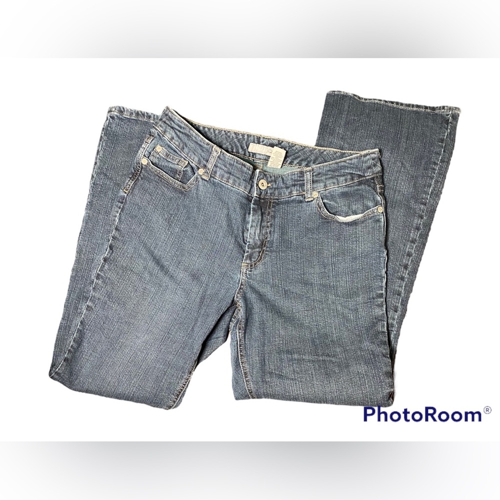 Chico's Blue Flare & Wide Leg Jeans 1.5